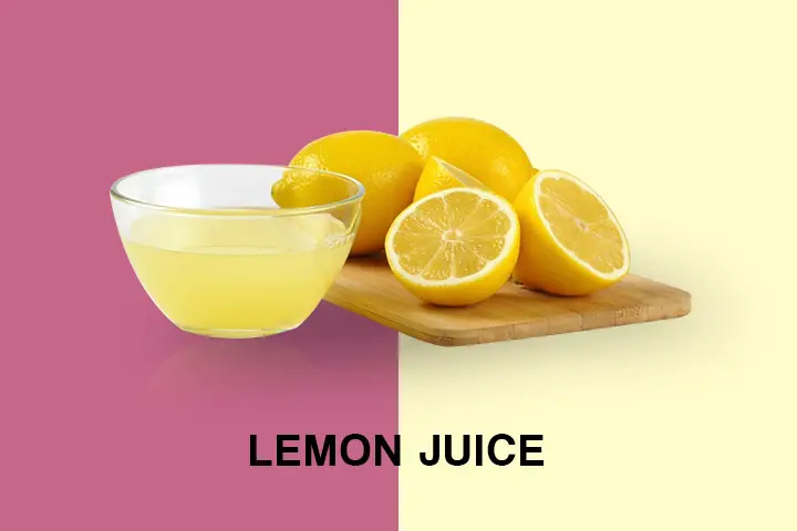 lemon juice for oily hair