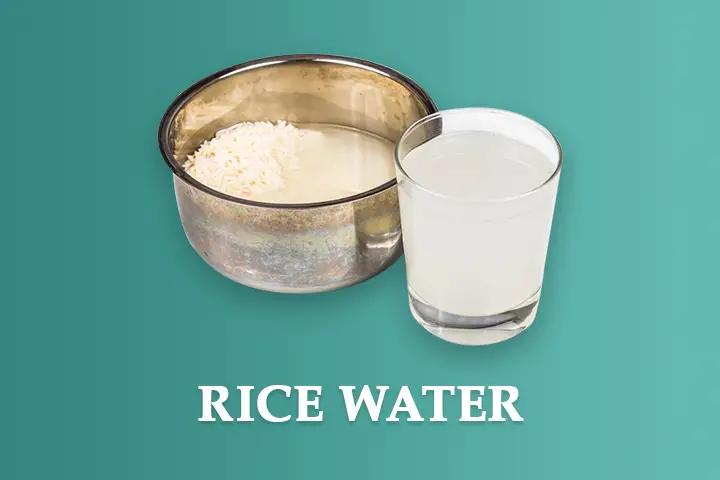 rice water for damaged hair