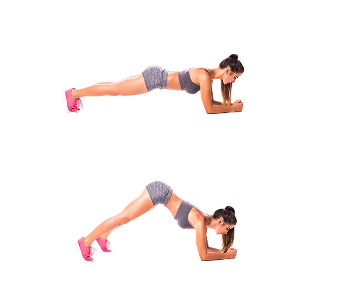 inchworm workout for belly fat