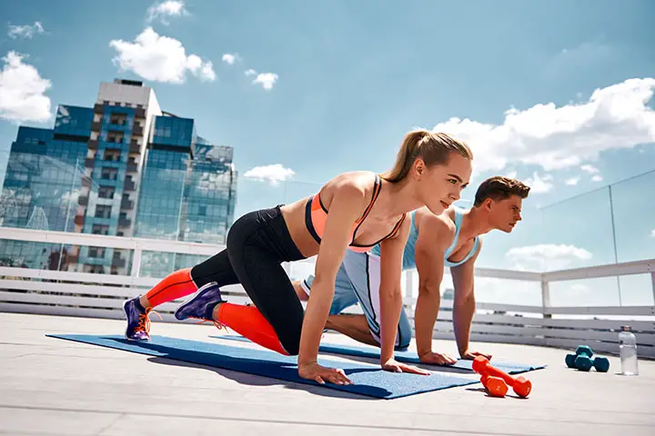 mountain climber plank for belly fat