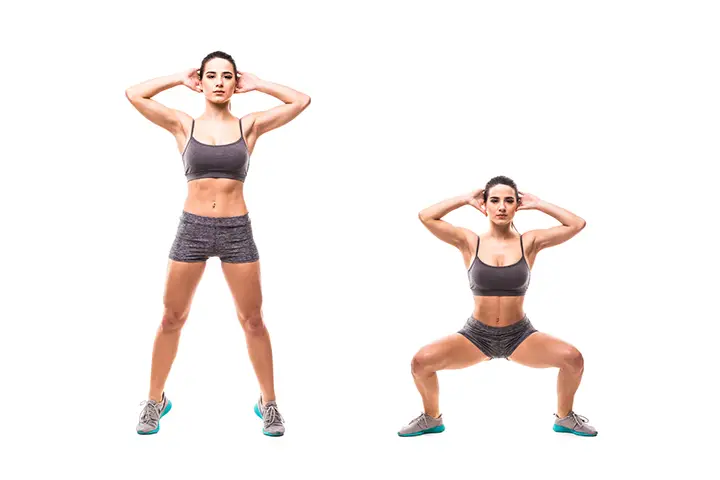 squat jump exercise