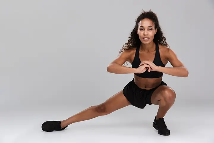 side lunge exercise