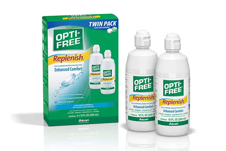 Use Contact Lens Solution