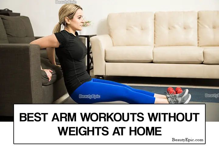 arm workouts without weights