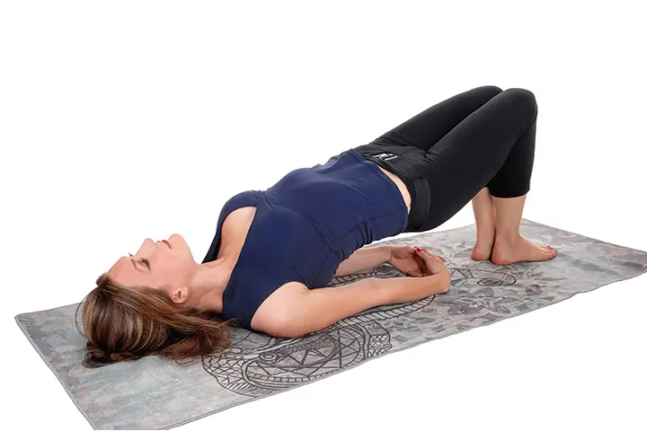 bridge pose for digestion