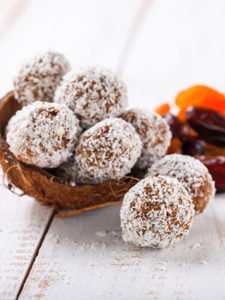 low carb coconut energy balls