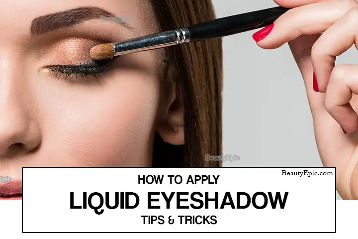 how to apply liquid eyeshadow