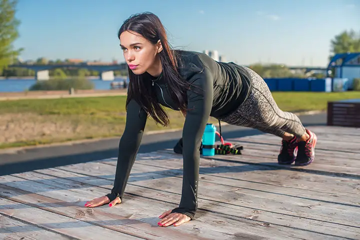 lateral plank walk exercise