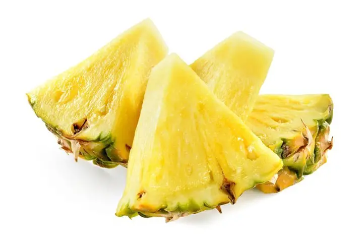 low carb snacks pineapple slices