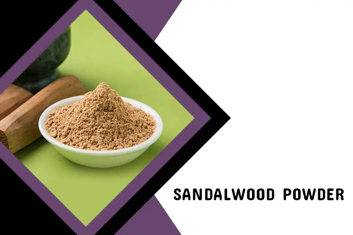 Sandalwood Powder for Back Acne