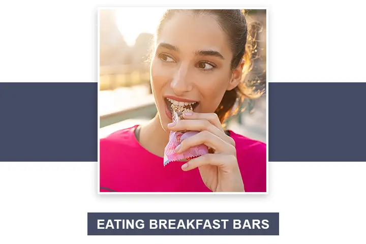 Eating Breakfast Bars