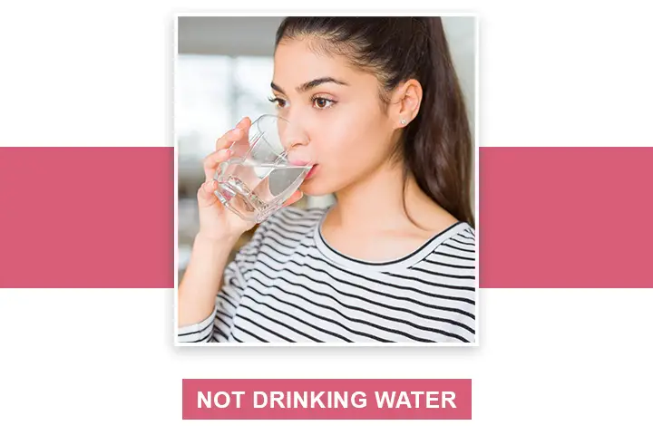 Not Drinking Water