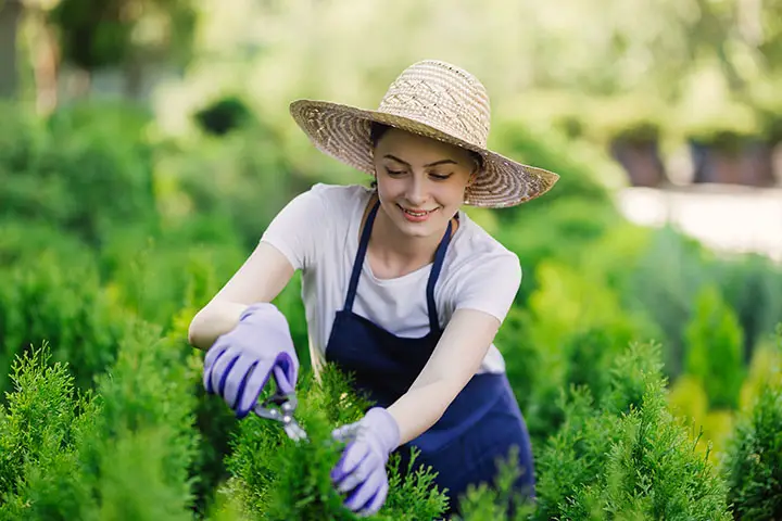 Yard Work for burning calories