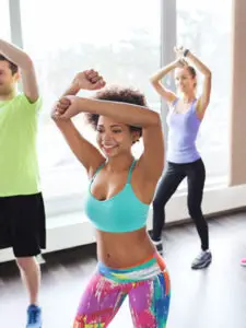 dancing for burning calories