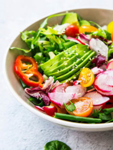Use Low-Calorie Salads as Snacks