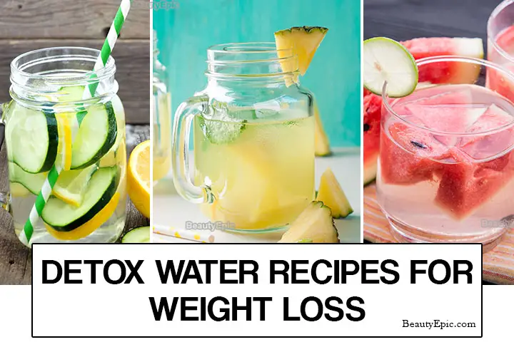 detox water recipes for weight loss