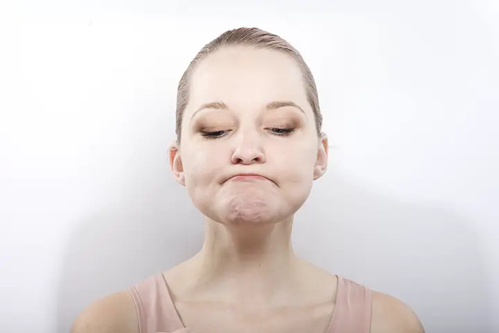 facial exercises to reduce double chin
