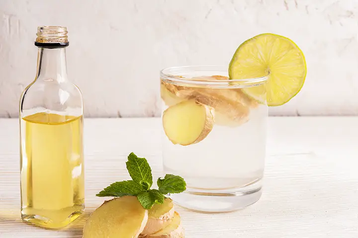 ginger and lemon detox water for weight loss