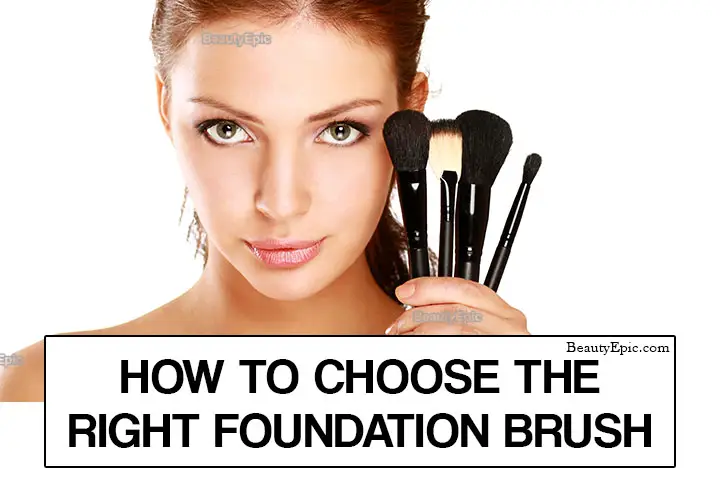 how to choose the right foundation brush