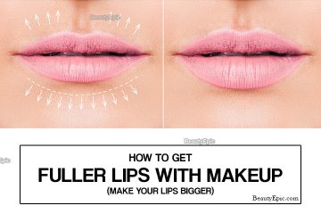 How To Get Fuller Lips With Makeup (Make Your Lips BIGGER)
