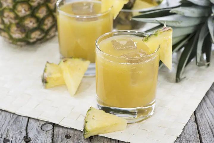how to prepare pineapple juice for weight loss