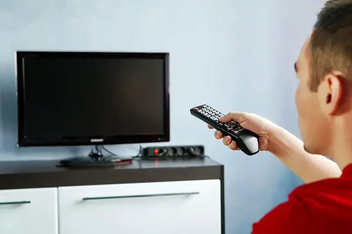 turn off tv while weight loss