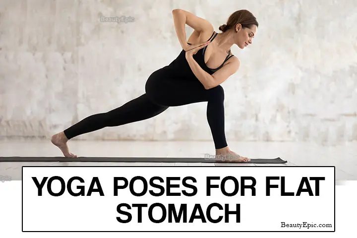 yoga poses for flat stomach