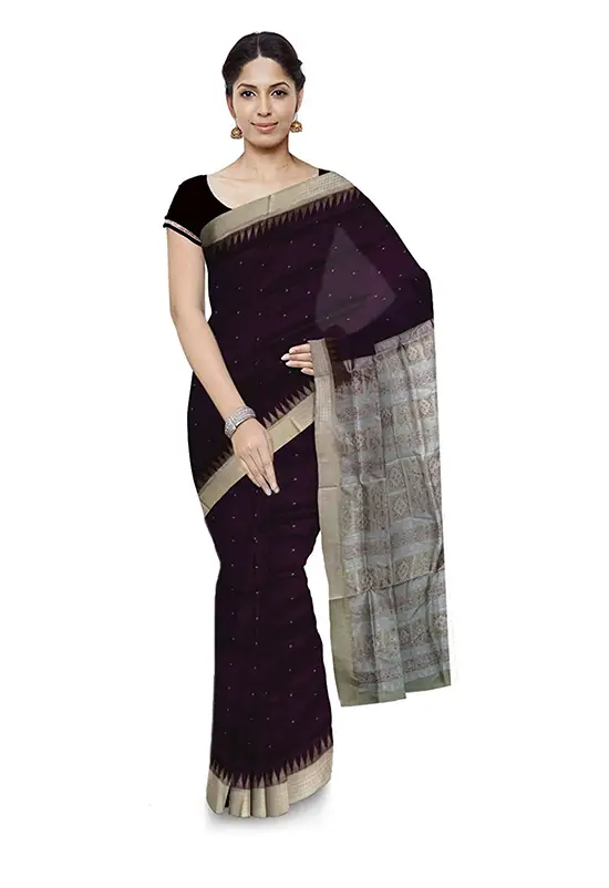 Bomkai Handloom Silk Saree for Women