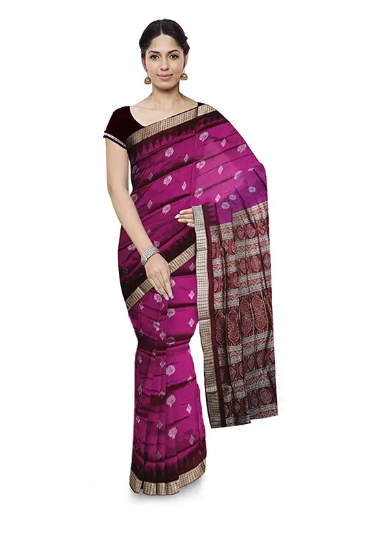 Bomkai Silk Handloom Saree for Women