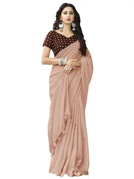 20 Latest Copper Colour Sarees for Women