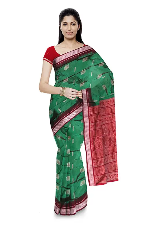 Sambalpuri Bomkai Handloom Silk Saree for Women