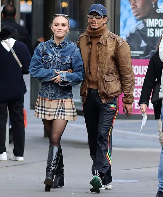 Lily-Rose-Depp Previous and Current Relationships