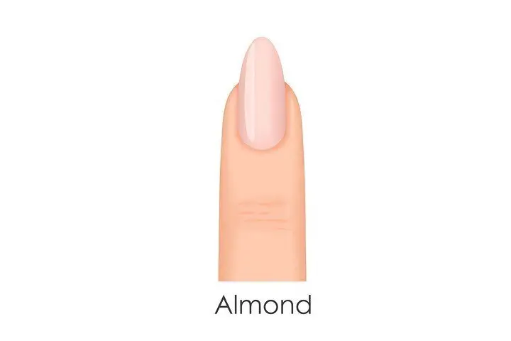 almond shaped nails