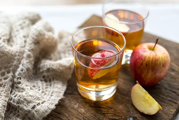 apple cider vinegar for open pores