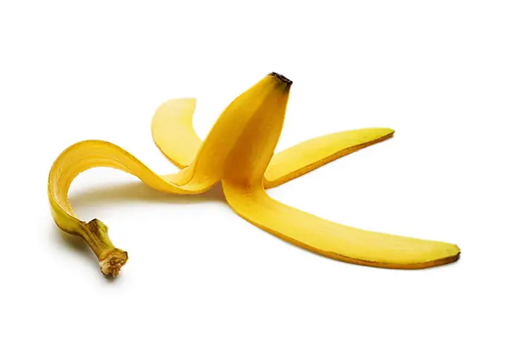 banana peel for warts