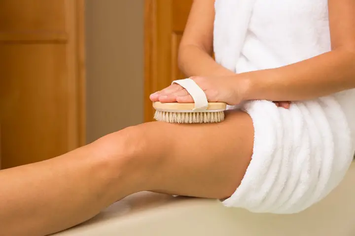 dry brushing for cellulite