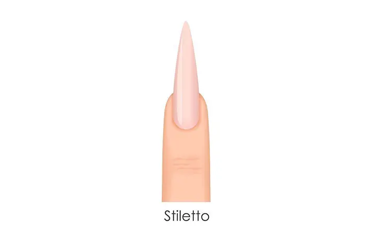 stiletto shaped nails