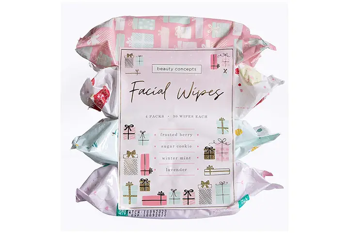 Body Prescriptions Holiday Facial Wipe