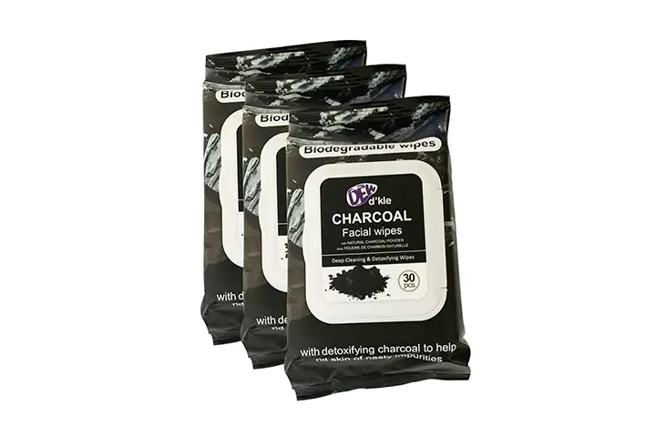 Dew Charcoal Face Wipes Review