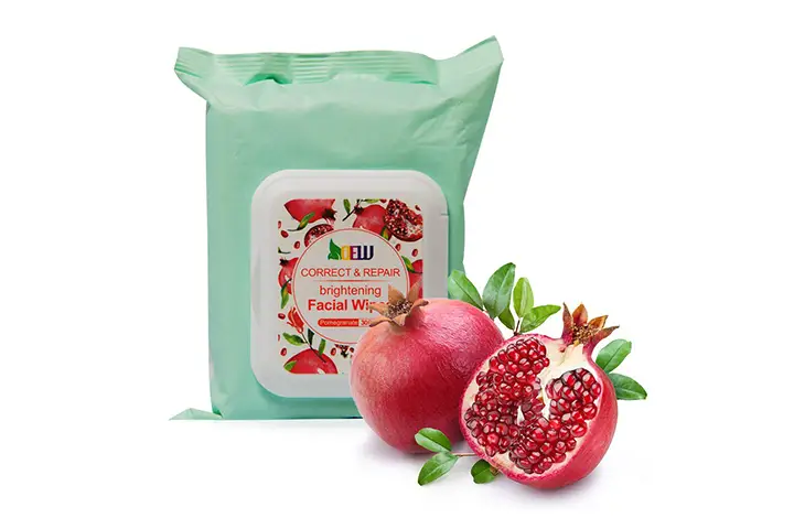 Dew Pomegranate Face Wipes