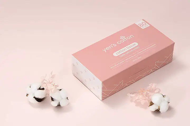 disposable face towel yen's cotton facial tissues