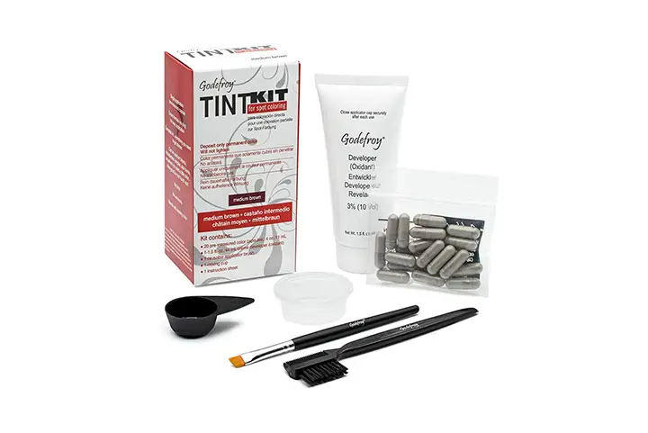 godefroy professional hair color tint kit