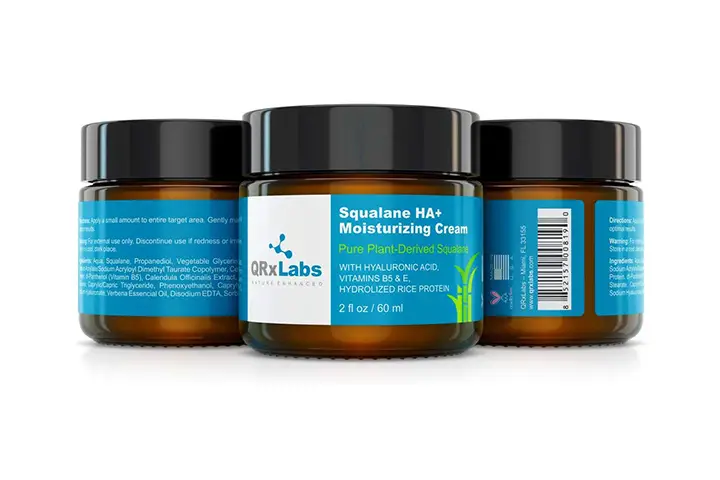 Pure Plant-Based Squalane HA+ Moisturizing Cream
