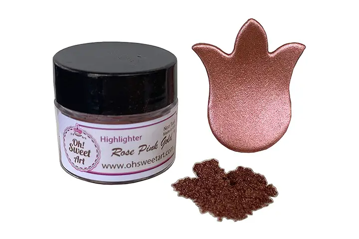 Rose Pink Gold Highlighter Dust Review