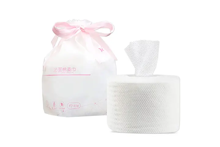 VANRA 100% Cotton Disposable Facial Cleansing Wipes