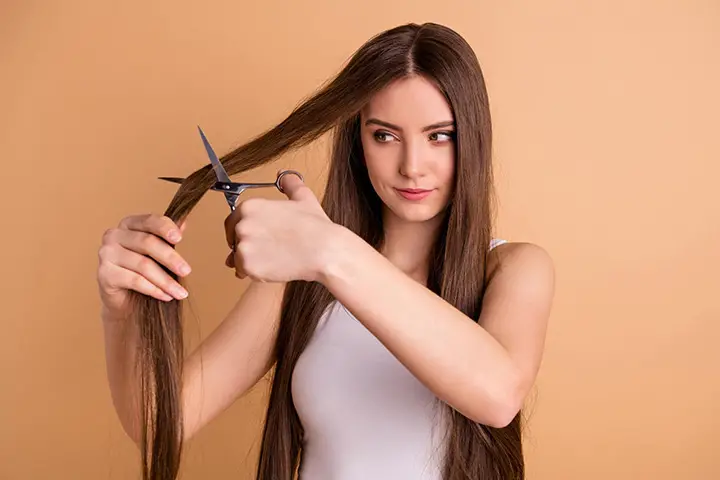 how to cut your own hair