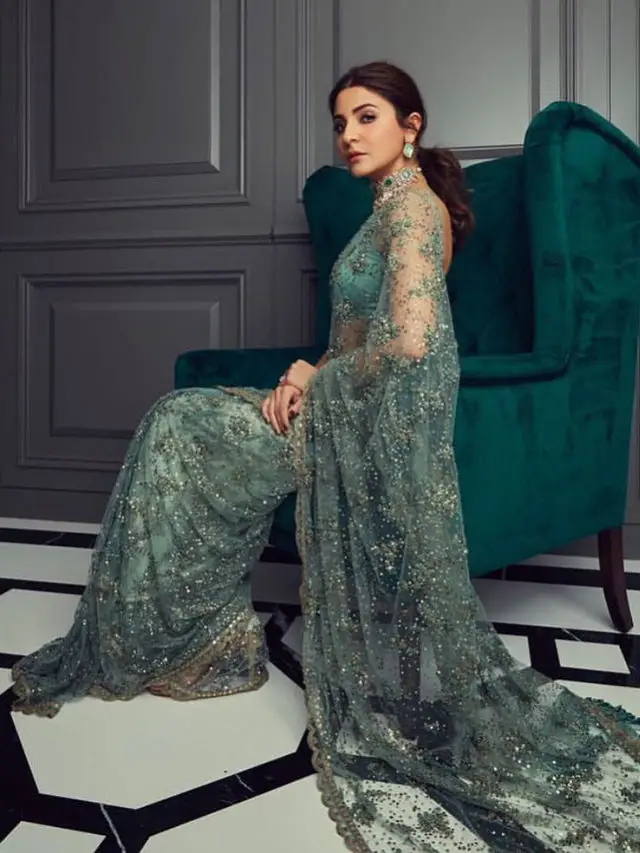 cropped-Anushka-Sharma-Looking-In-Light-Green-Netted-Saree.jpg