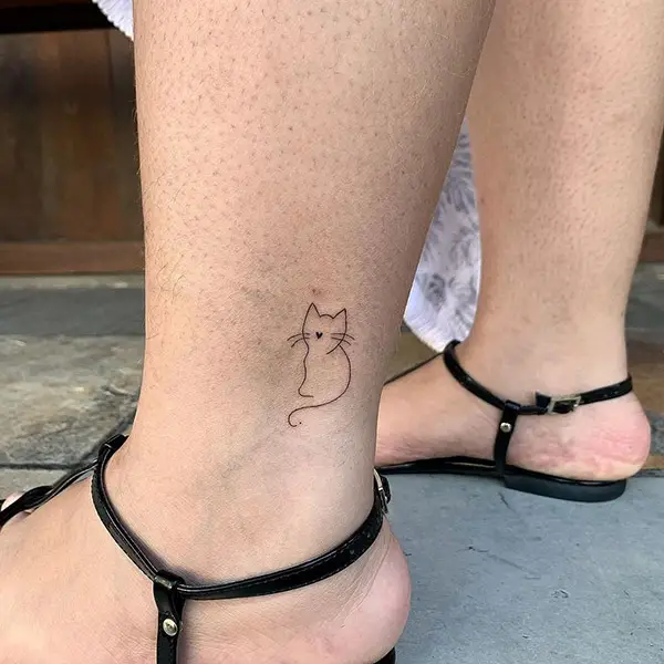 Lovely cat Tattoo