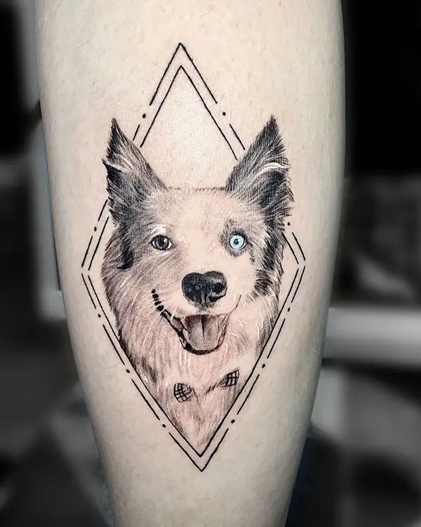Siberian Husky Tattoo