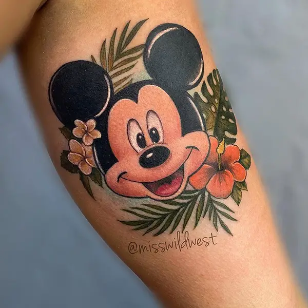 A Whimsical Mickey Mouse